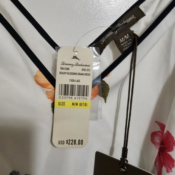 Tommy Bahama Beachy Blossoms Drama Dress - Picture 3 of 3